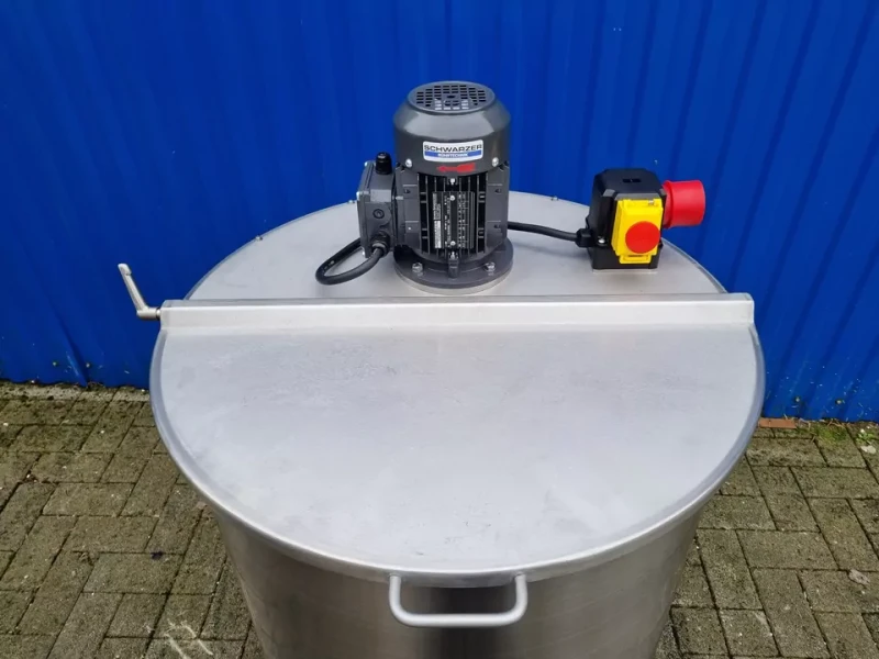 221L Edelstahl Rührwerksbehälter mit Dissolver