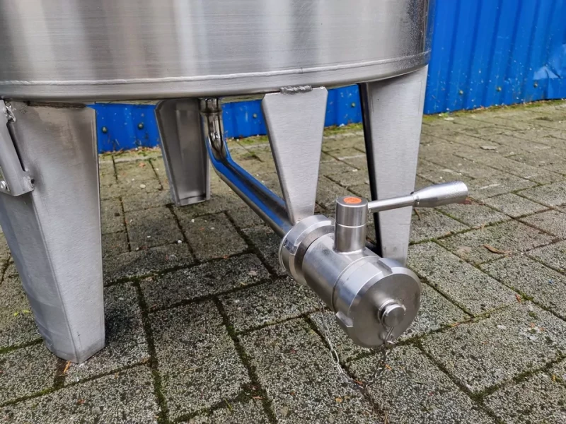 221L Edelstahl Rührwerksbehälter mit Dissolver