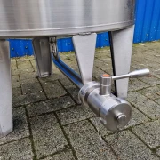 221L Edelstahl Rührwerksbehälter mit Dissolver