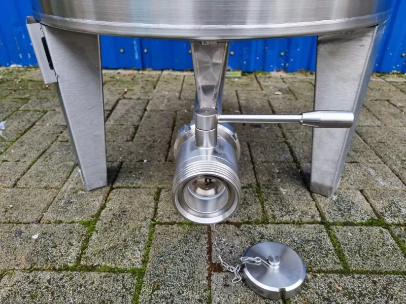 287L Edelstahl Rührwerksbehälter mit Dissolver
