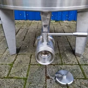 287L Edelstahl Rührwerksbehälter mit Dissolver