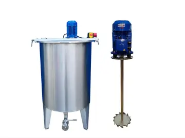 510L Edelstahl Rührwerksbehälter mit Dissolver