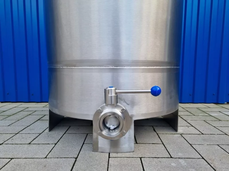 337L Edelstahlbehälter mit Ankerrührwerk