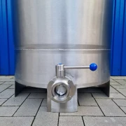 337L Edelstahlbehälter mit Ankerrührwerk