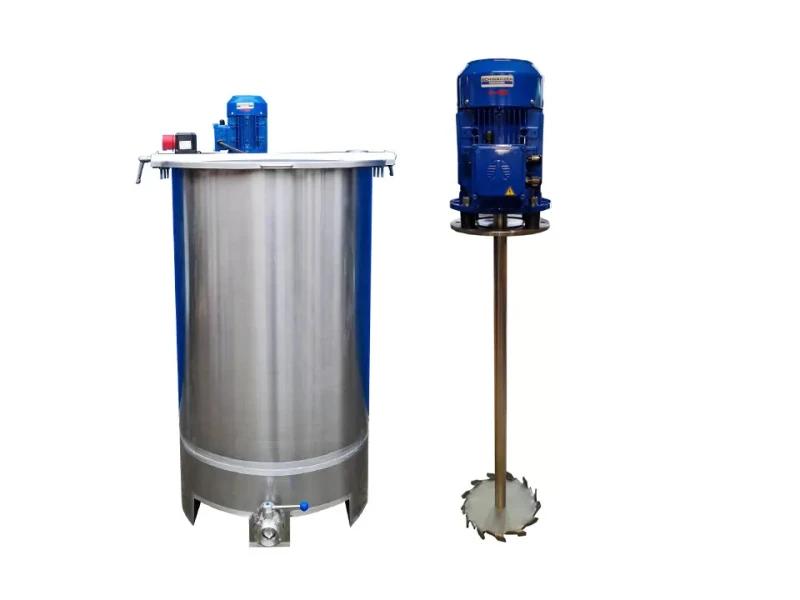 550L Edelstahl Rührwerksbehälter mit Dissolver