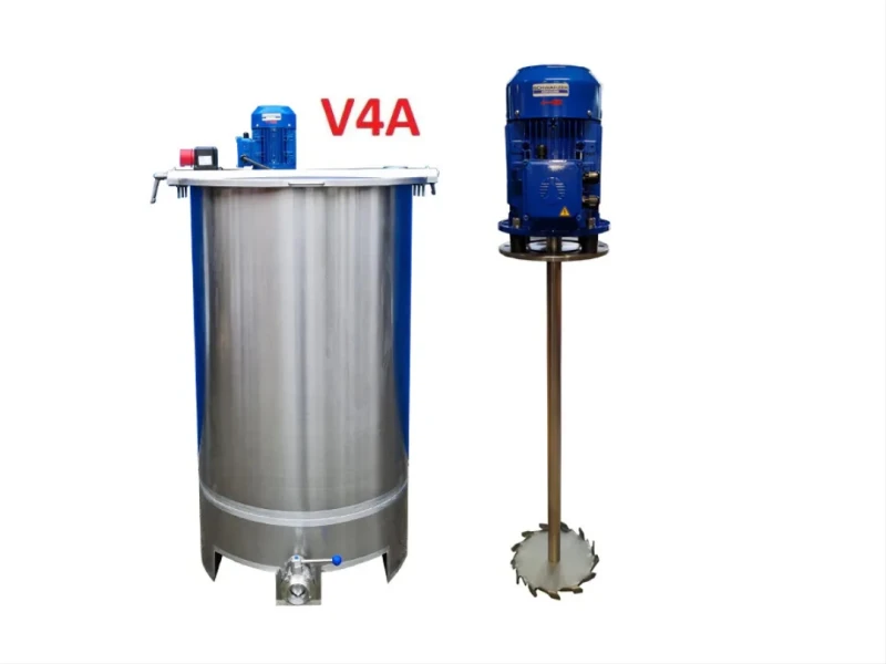 550L Edelstahl Rührwerksbehälter mit Dissolver