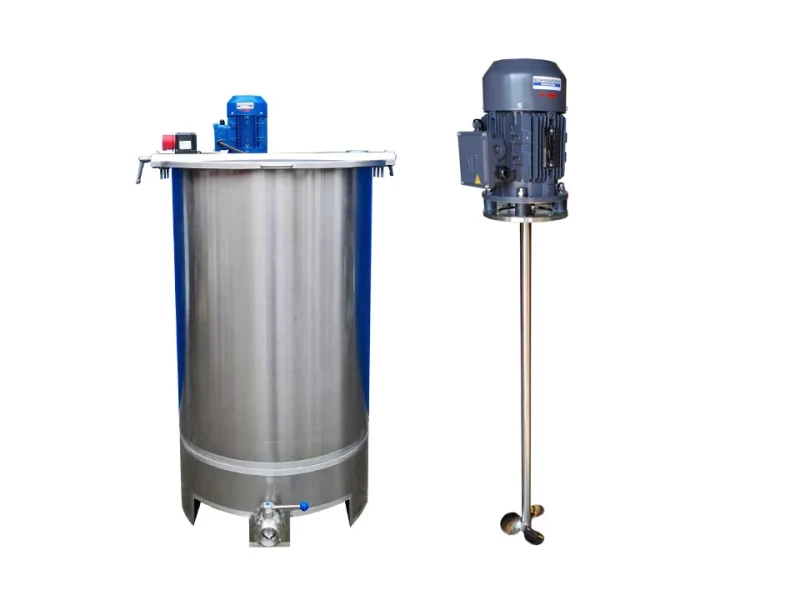 550L Edelstahl Rührwerksbehälter mit Propellerrührwerk