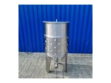 57L heiz-/kühlbarer Edelstahlbehälter mit Thermoplate (CILC50TPA4)