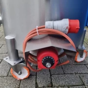 123l Elektrisch beheizter Edelstahl-Rührwerksbehälter mit Dissolver