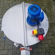123l Elektrisch beheizter Edelstahl-Rührwerksbehälter mit Dissolver