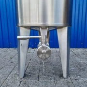 87L Edelstahlbehälter mit Propellerrührwerk