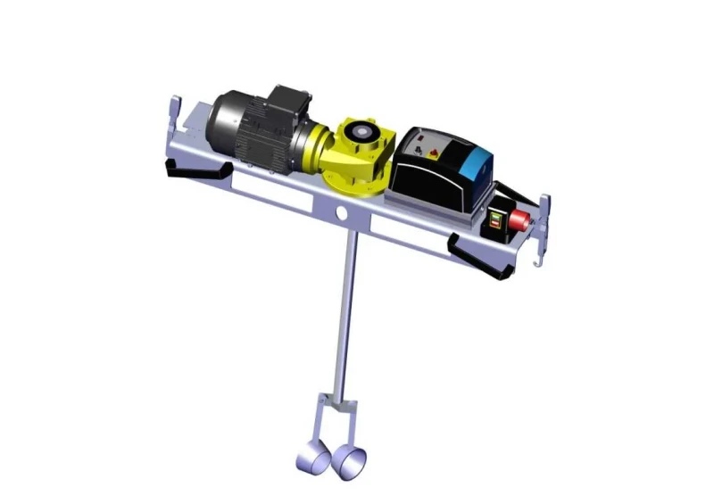 Containerrührwerk Typ IBC-0192-2023 bis 15000 mPas