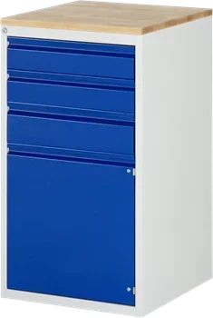 Schubladenschrank Bacic 7 Buche-Top