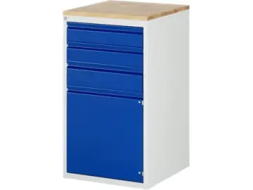 Schubladenschrank Bacic 7 Buche-Top