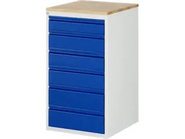 Schubladenschrank Bacic 7 Buche-Top