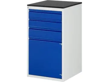 Schubladenschrank Bacic 7 Melamin-Top