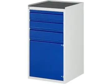 Schubladenschrank Bacic 7 Metall-Top