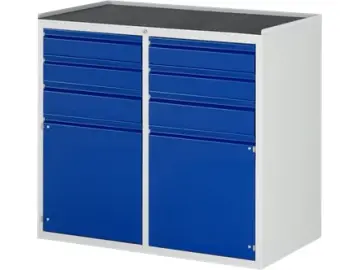 Schubladenschrank Bacic 7 Metall-Top