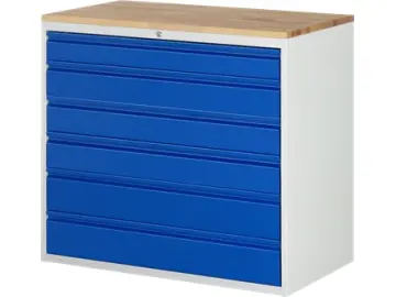 Schubladenschrank Bacic 7 Buche-Top